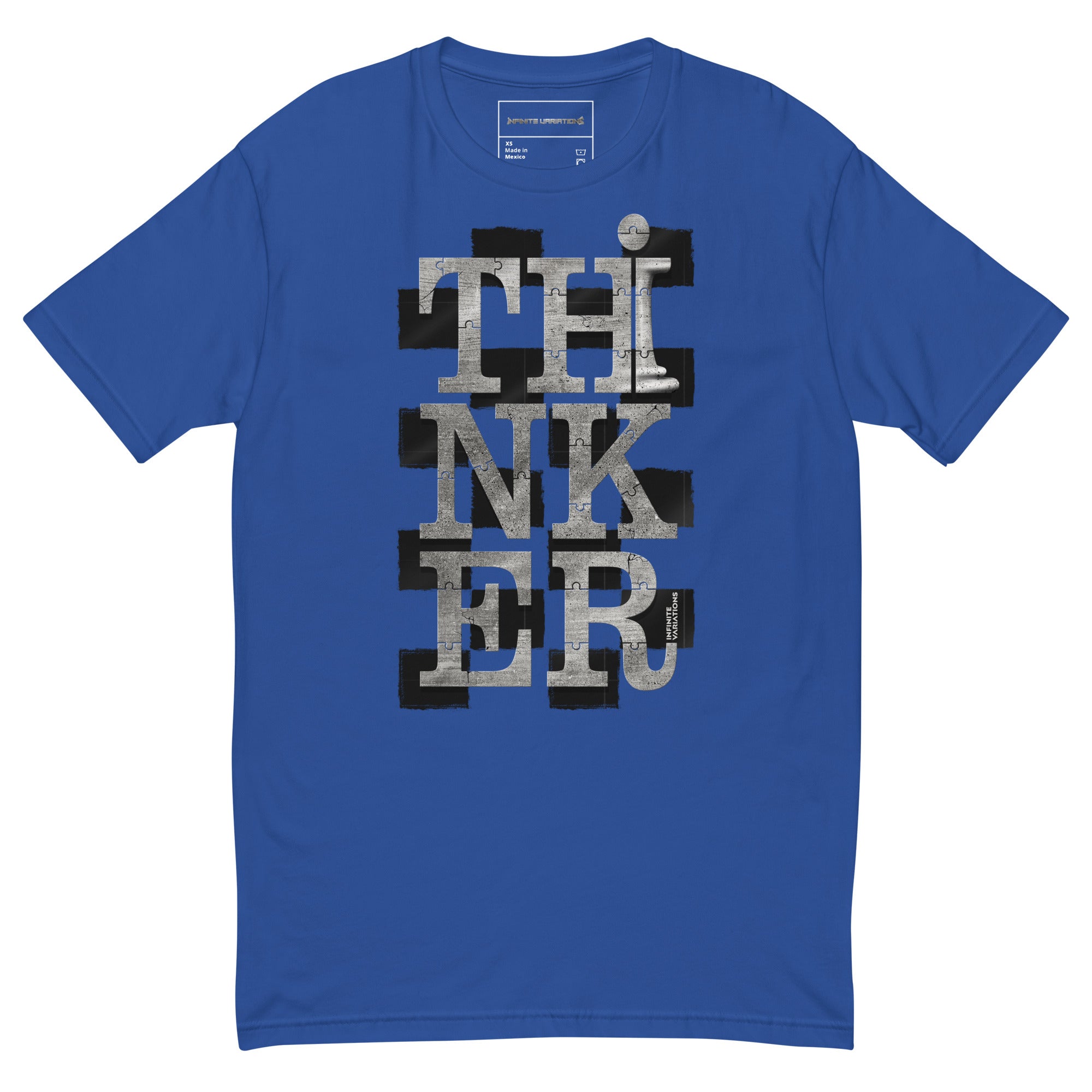 Thinker - Platinum - Next Level Short Sleeve T-shirt