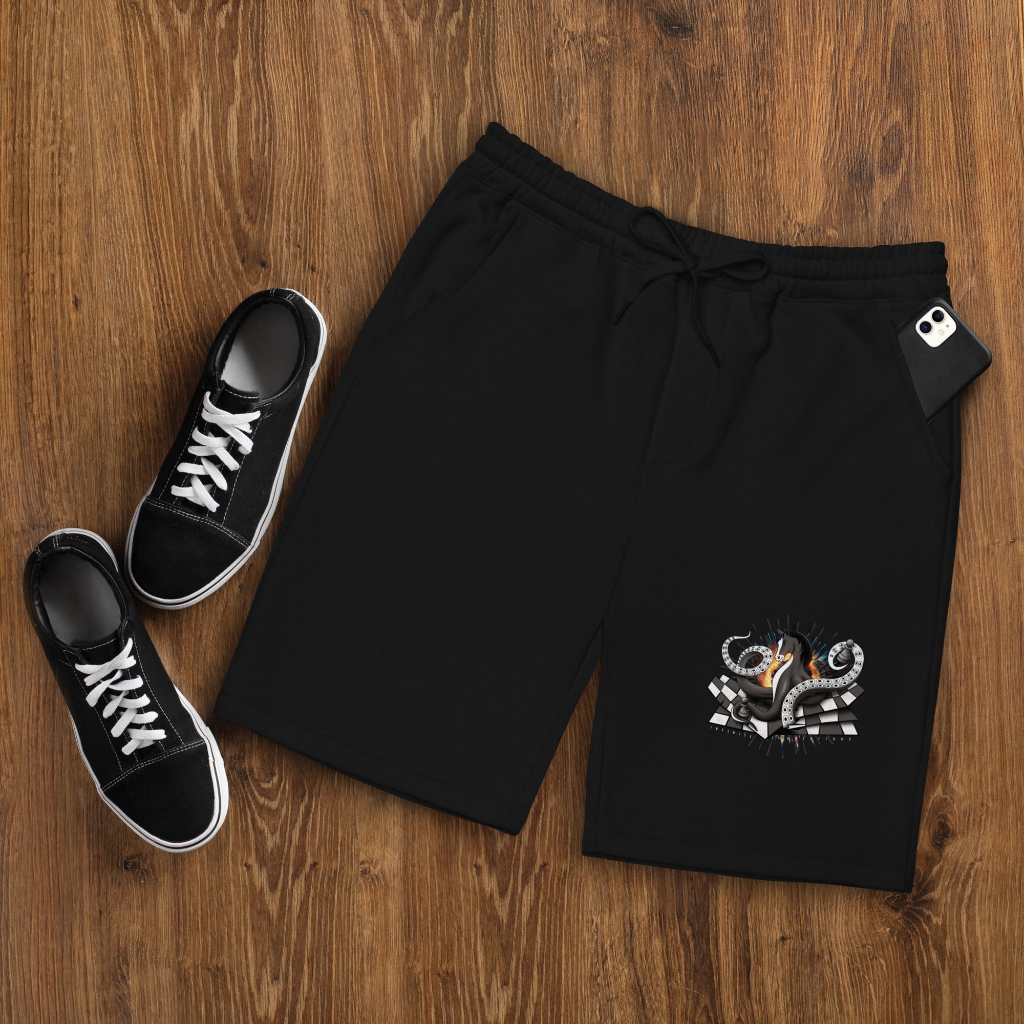 mens-fleece-shorts-black-front-67bc5eb173eda.jpg