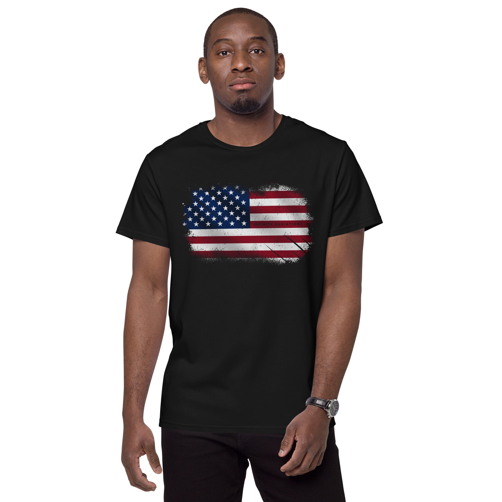 American Design Black - Men's premium cotton t-shirt