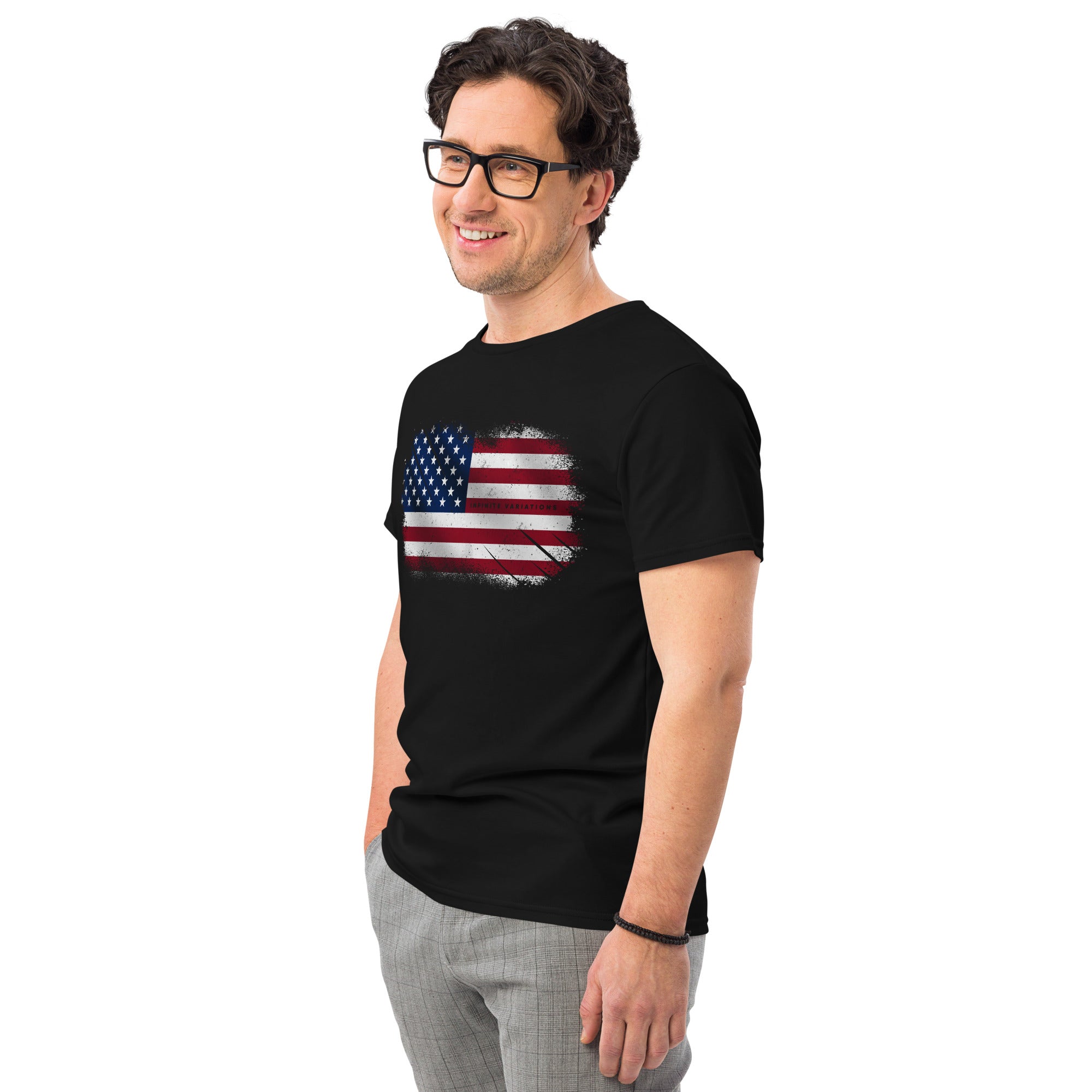 American Design Black - Men's premium cotton t-shirt
