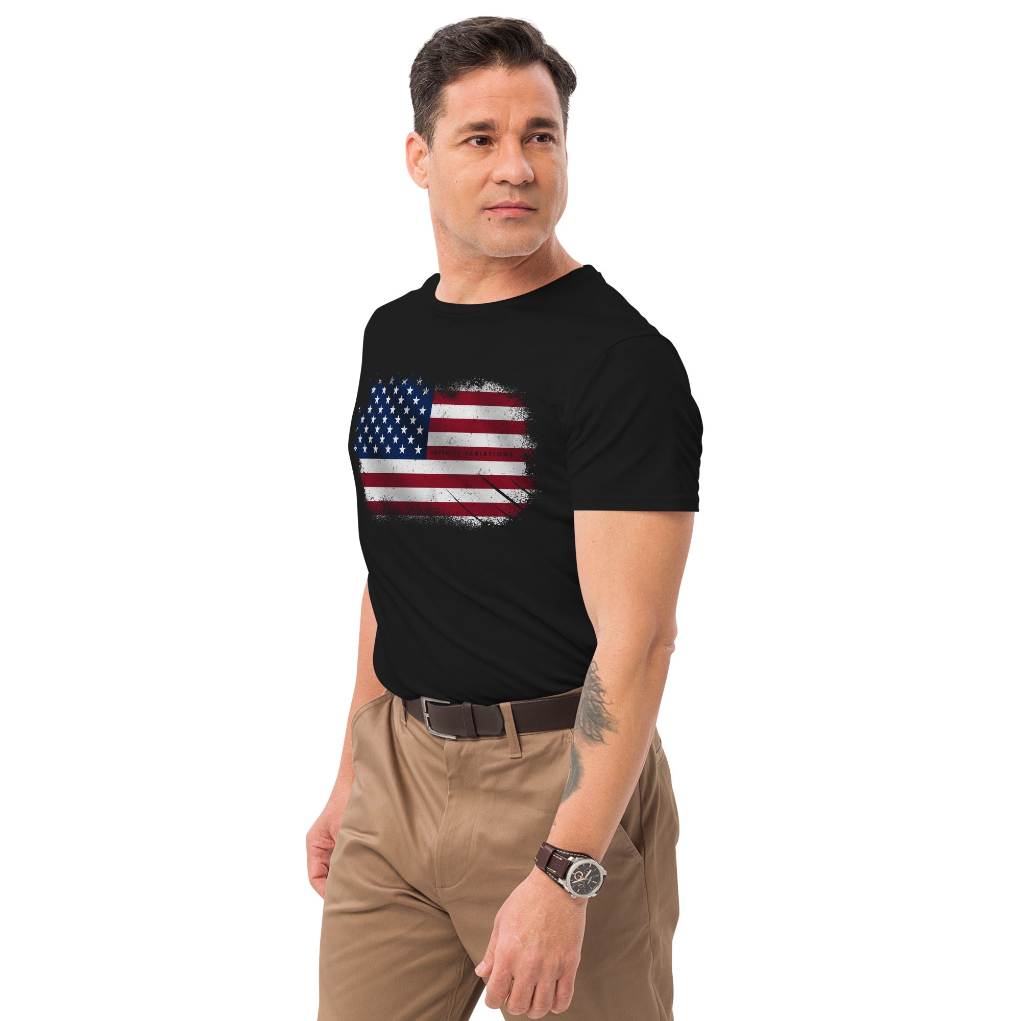 American Design Black - Men's premium cotton t-shirt