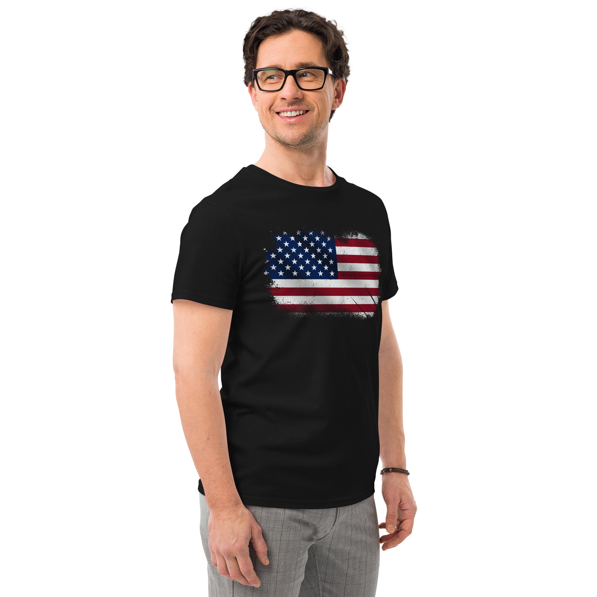 American Design Black - Men's premium cotton t-shirt