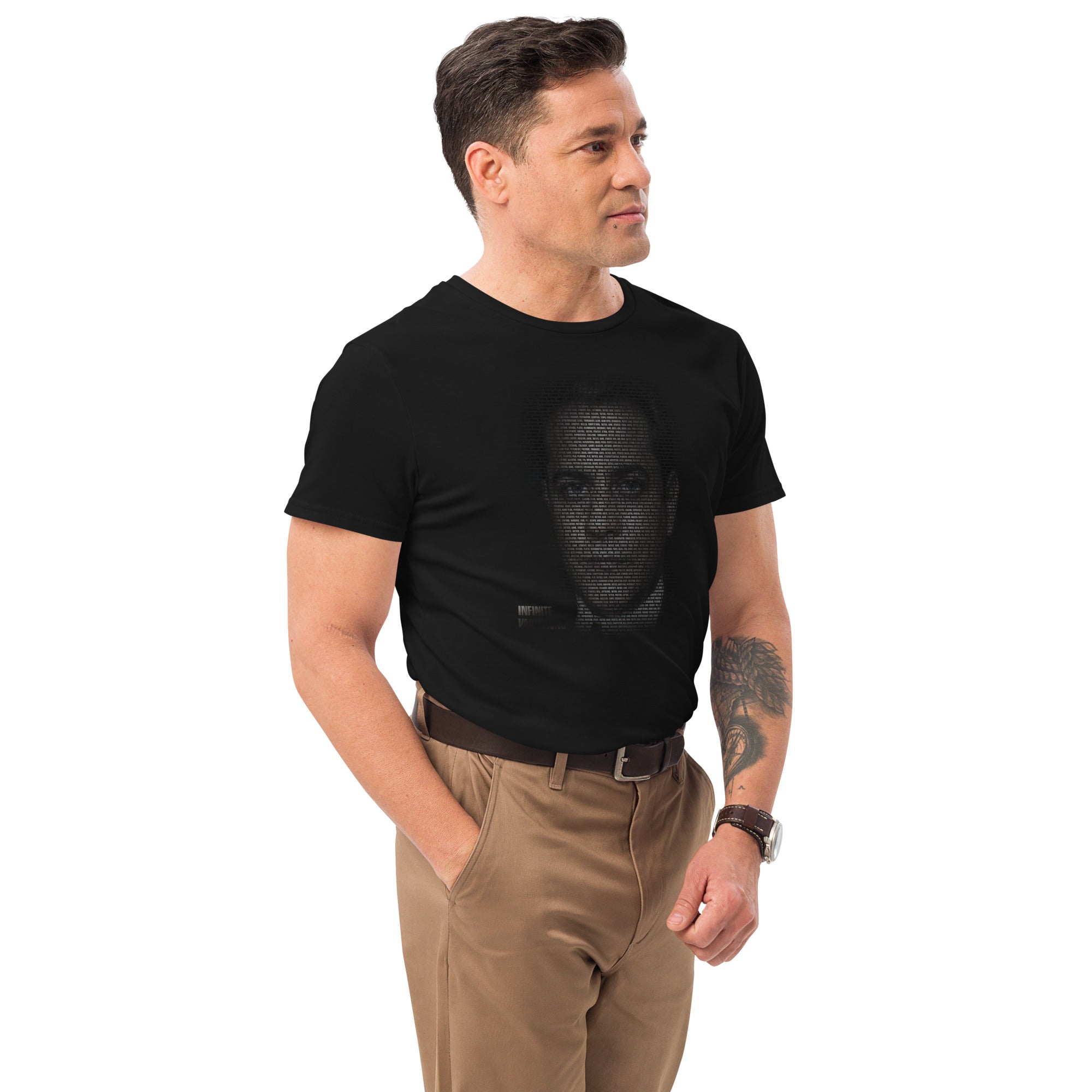 Infinite Variations - Capablanca Futuristic - Men's premium cotton t-shirt