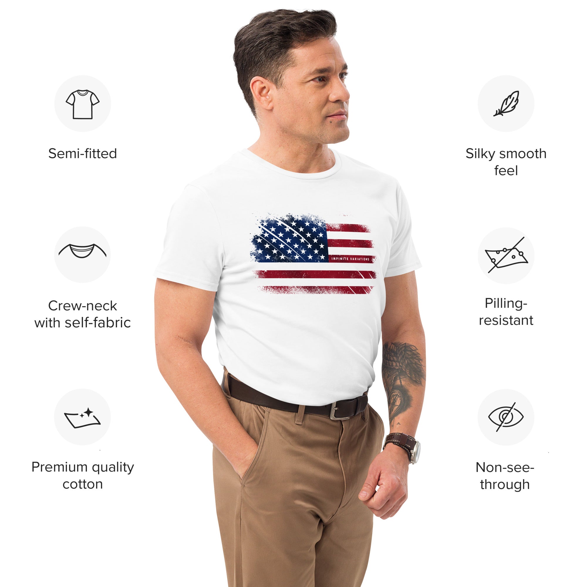 American Design - Men's premium cotton t-shirt
