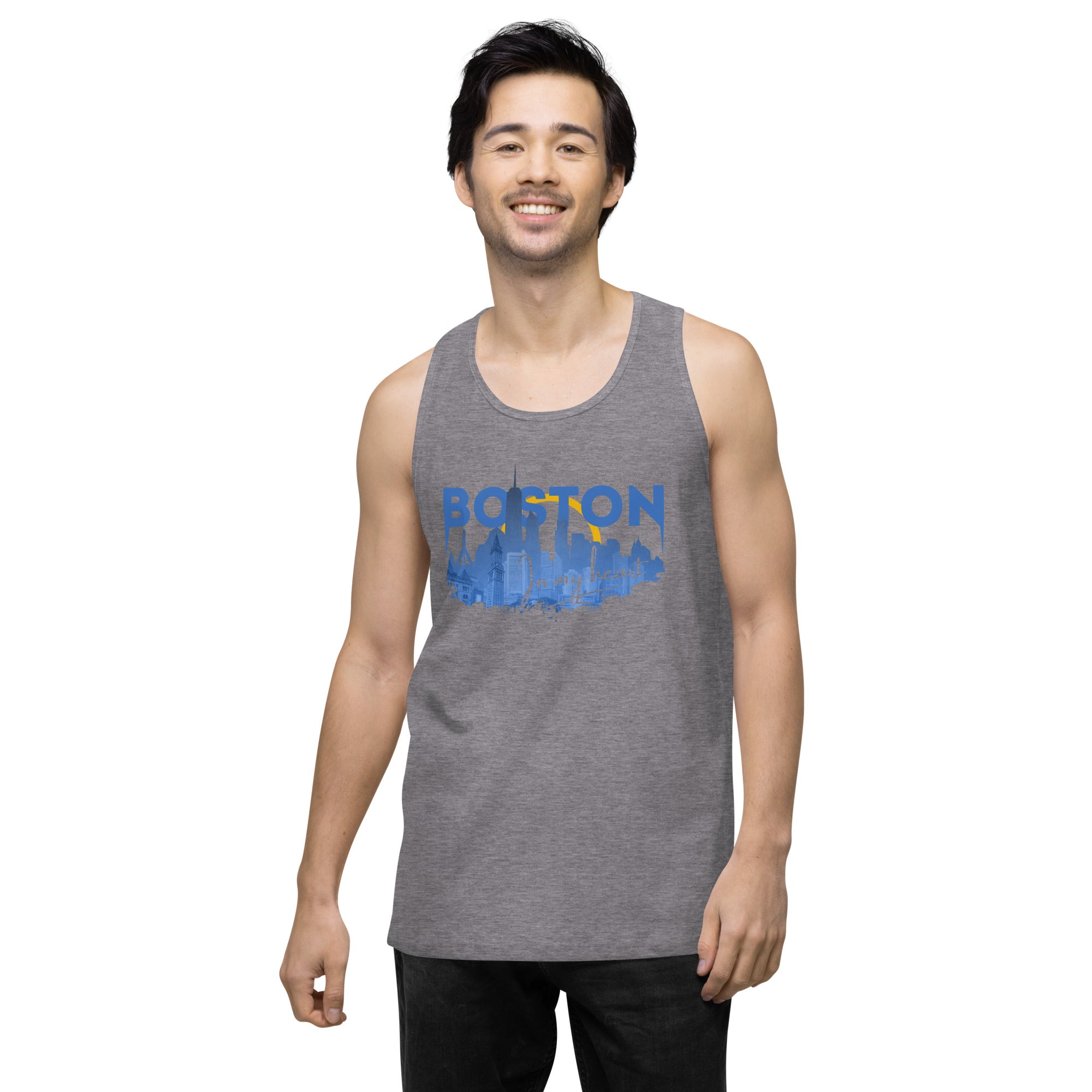 Infinite Variations - Boston Design - Men’s premium tank top