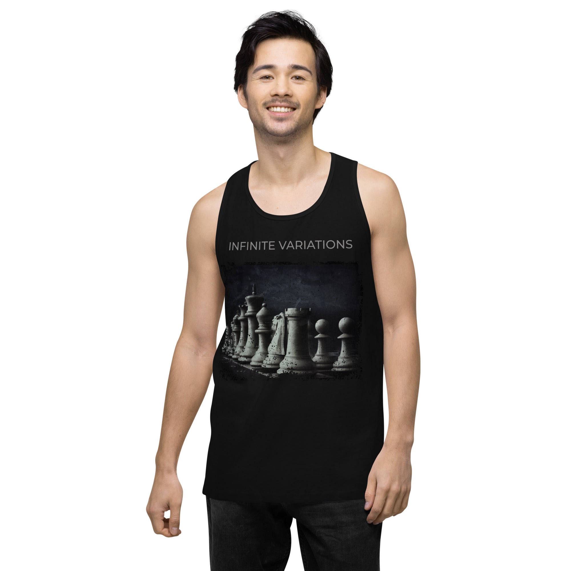 Infinite Variations - Classic Design - Men’s premium tank top