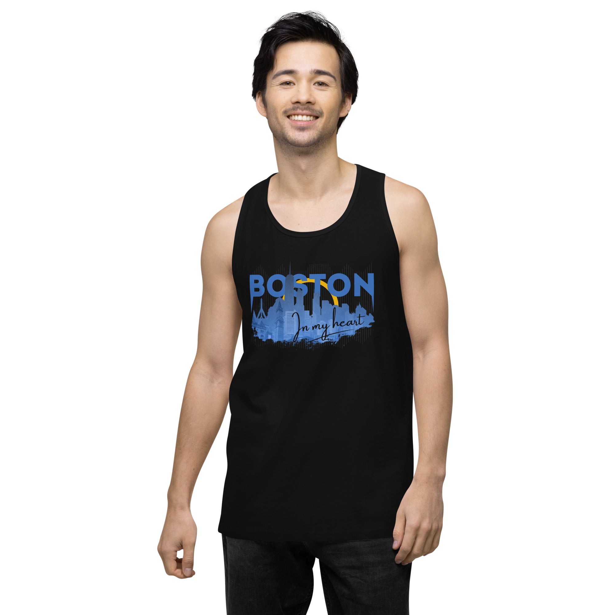 Infinite Variations - Boston Design - Men’s premium tank top