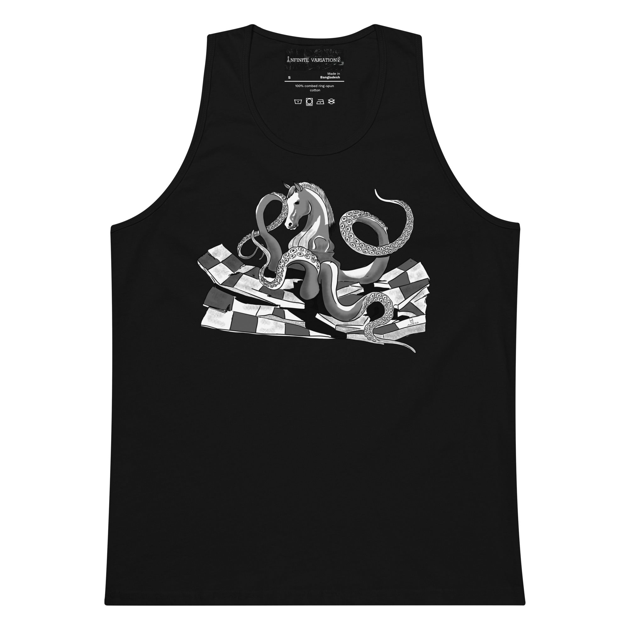 Infinite Variations - Octopus Knight - Solo - Men’s premium tank top