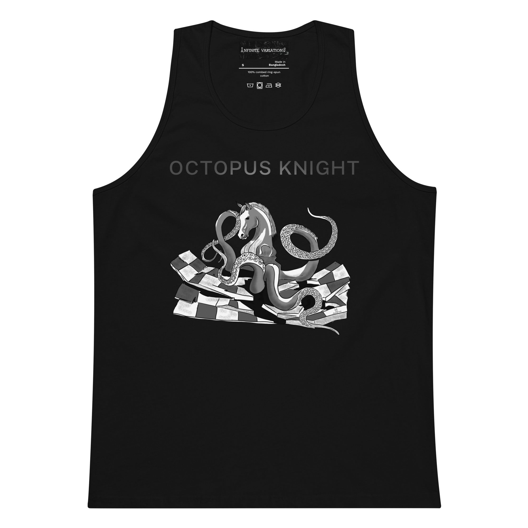 Infinite Variations - Octopus Knight - In Line Design - Men’s premium tank top