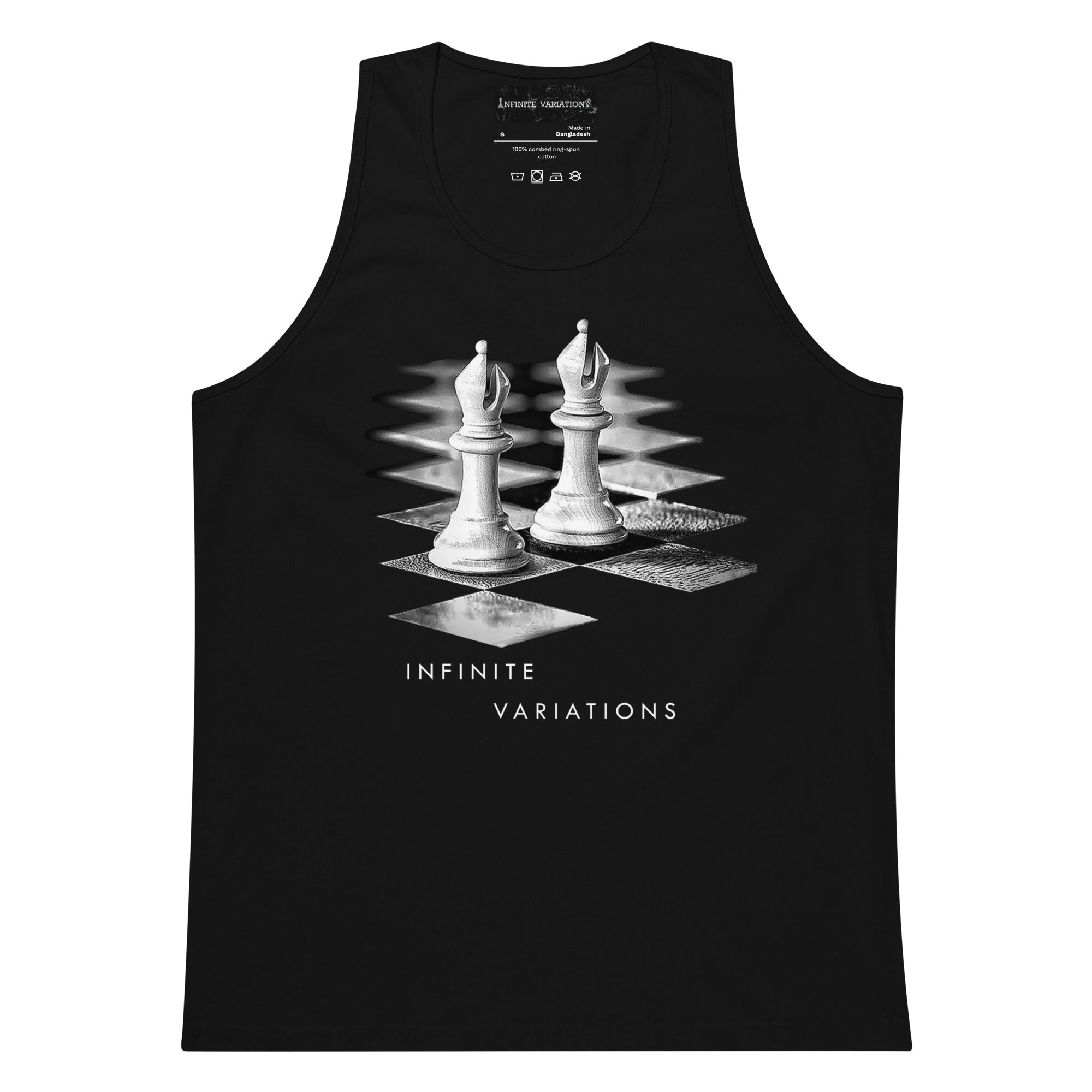 Infinite Variations - Bishop Pair - Men’s premium tank top