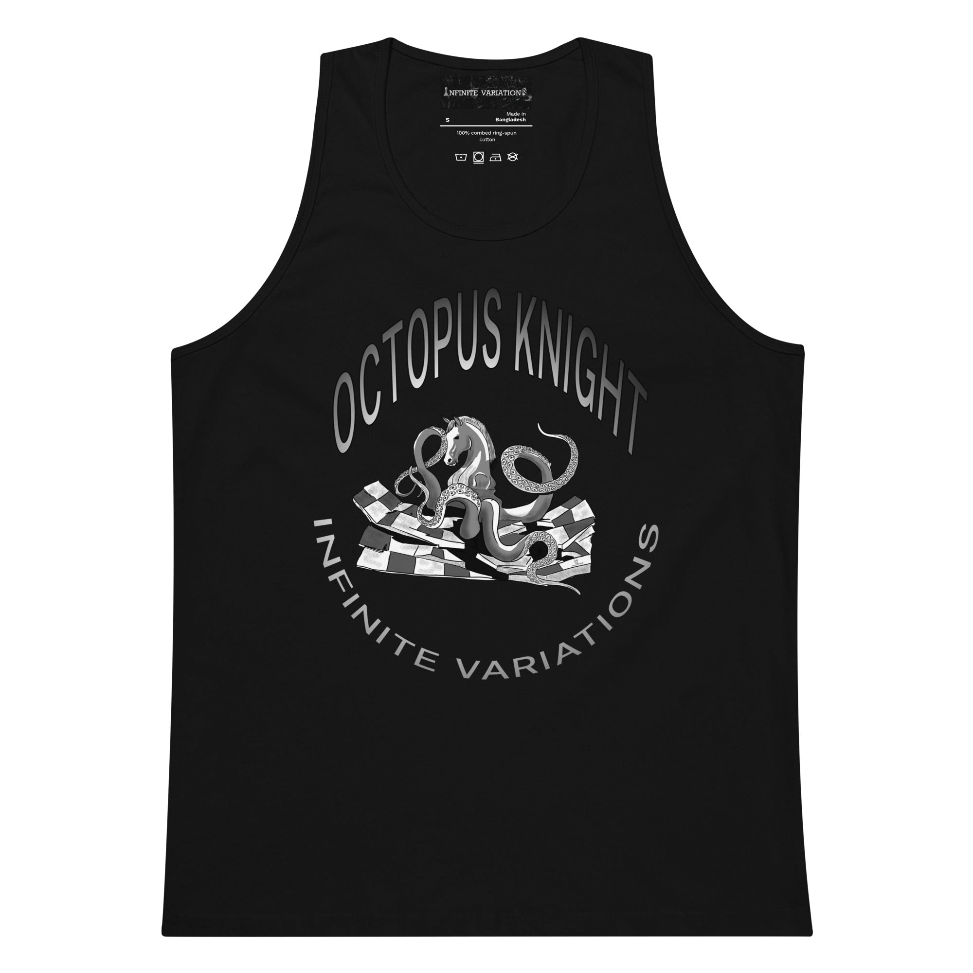 Infinite Variations - Octopus Knight - B-Side Design - Men’s premium tank top