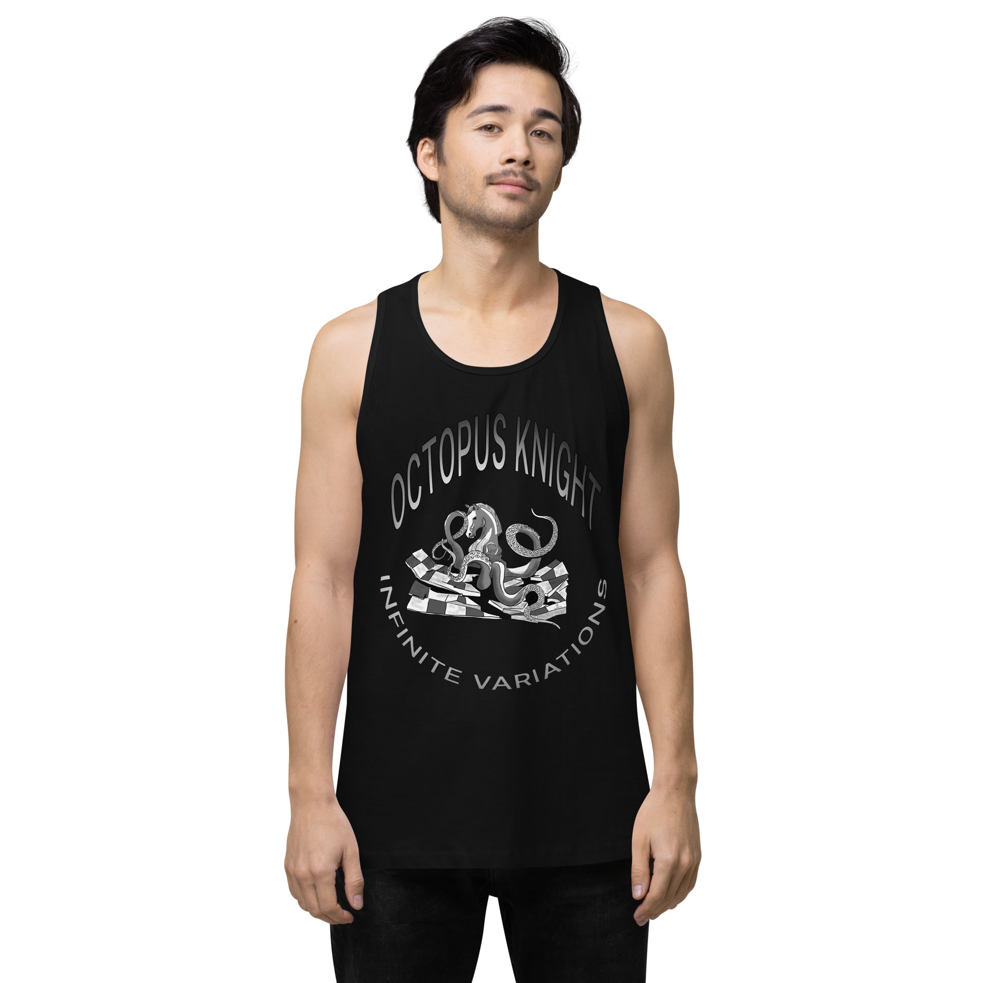 Infinite Variations - Octopus Knight - B-Side Design - Men’s premium tank top