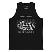 Infinite Variations - Evans Gambit - Men’s premium tank top