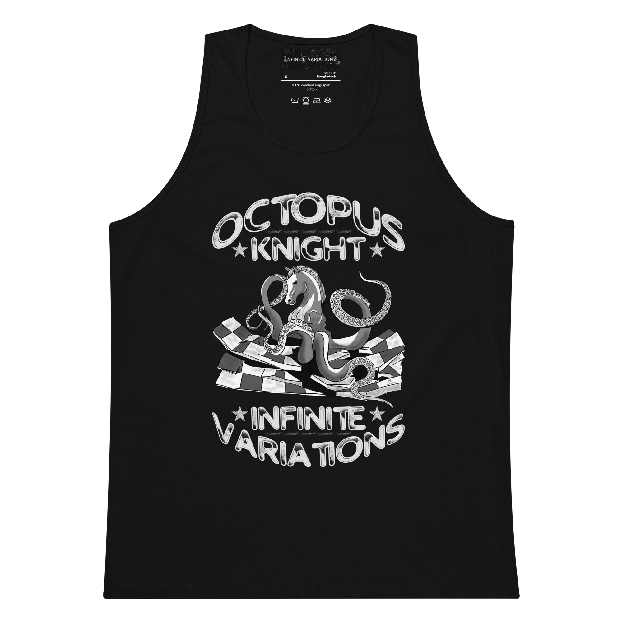 Infinite Variations - Octopus Knight - Universal Design - Men’s premium tank top