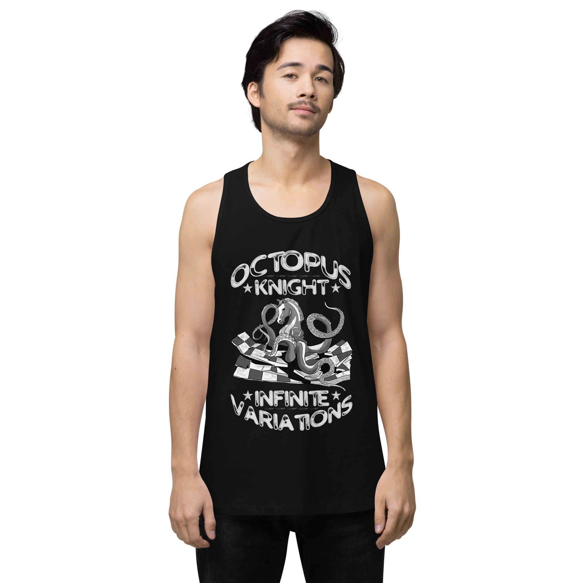 Infinite Variations - Octopus Knight - Universal Design - Men’s premium tank top