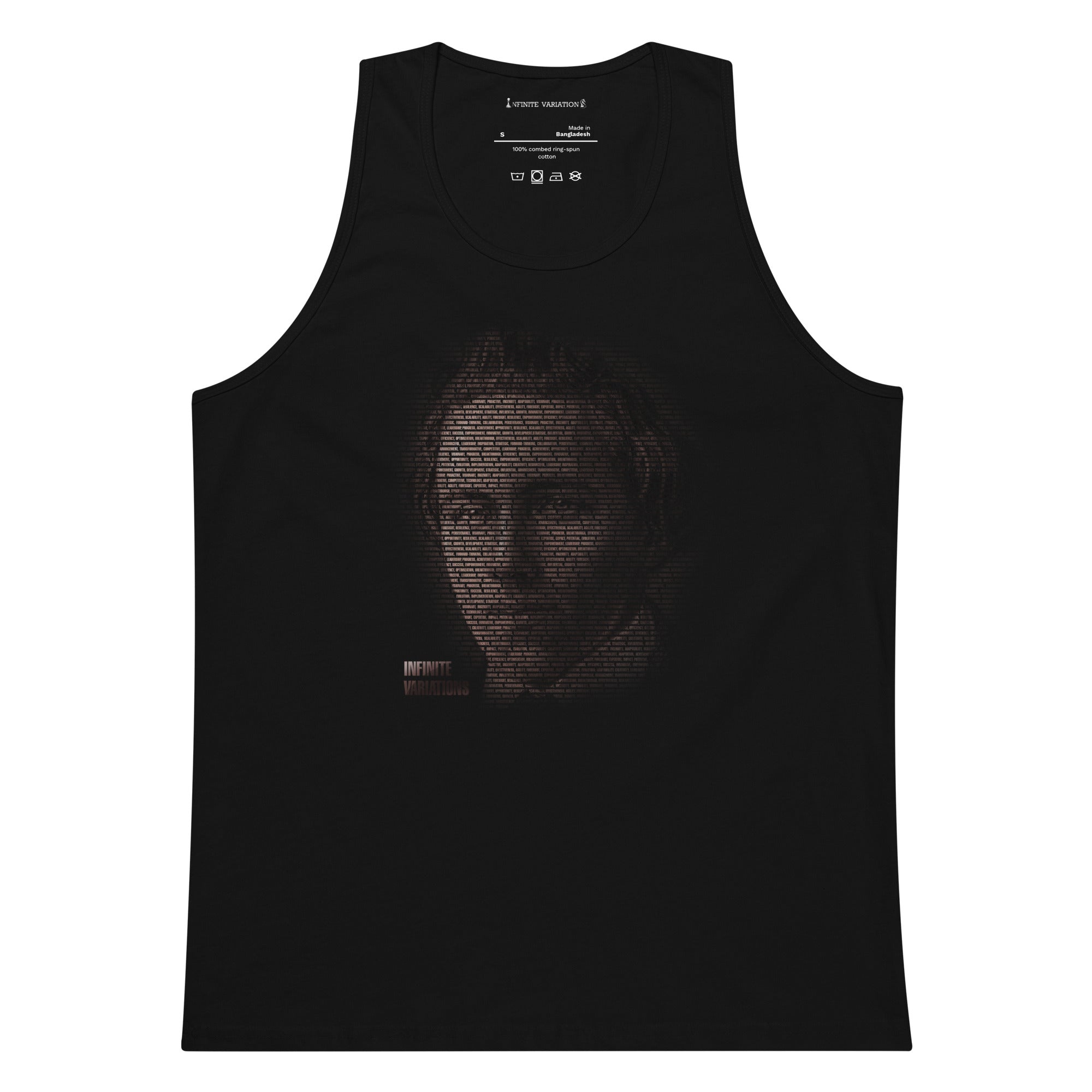 Paul Morphy Futuristic Ghost - Bronze - Men’s premium tank top