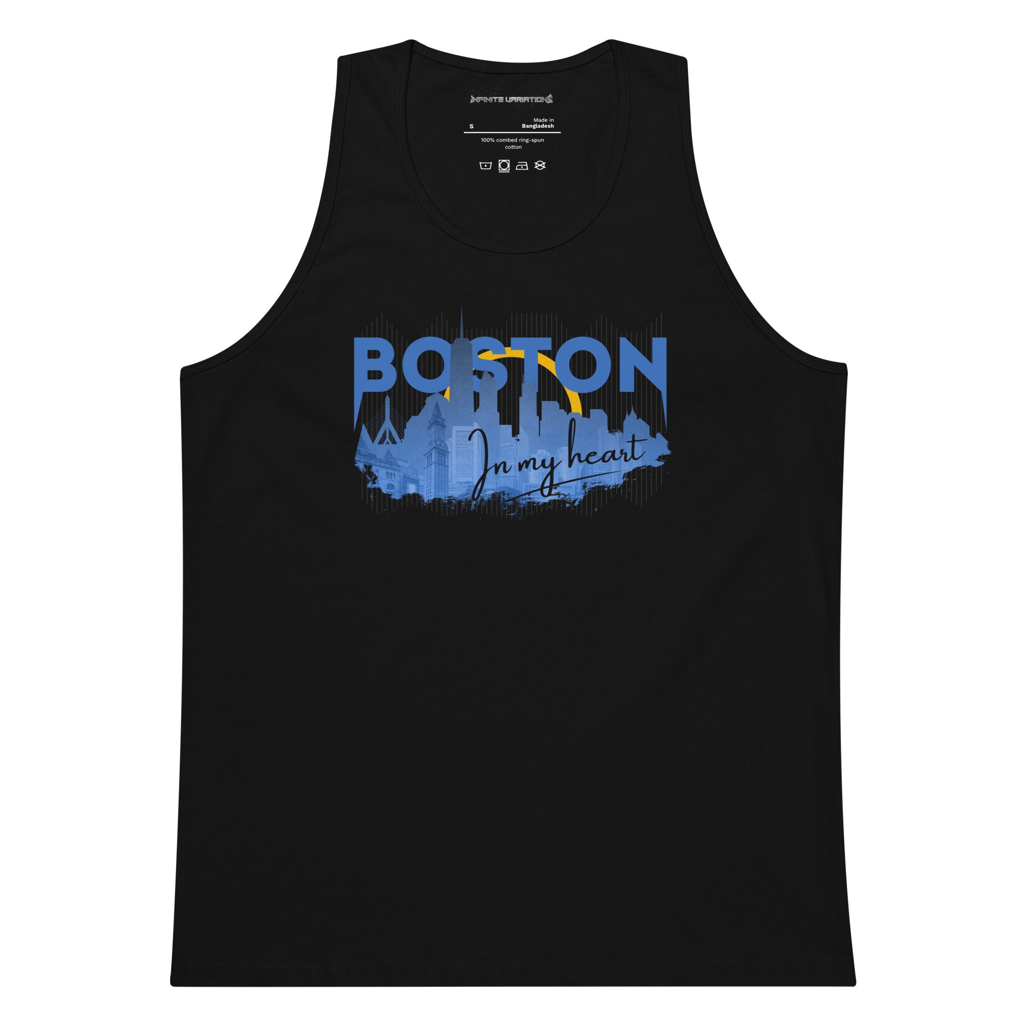 Infinite Variations - Boston Design - Men’s premium tank top