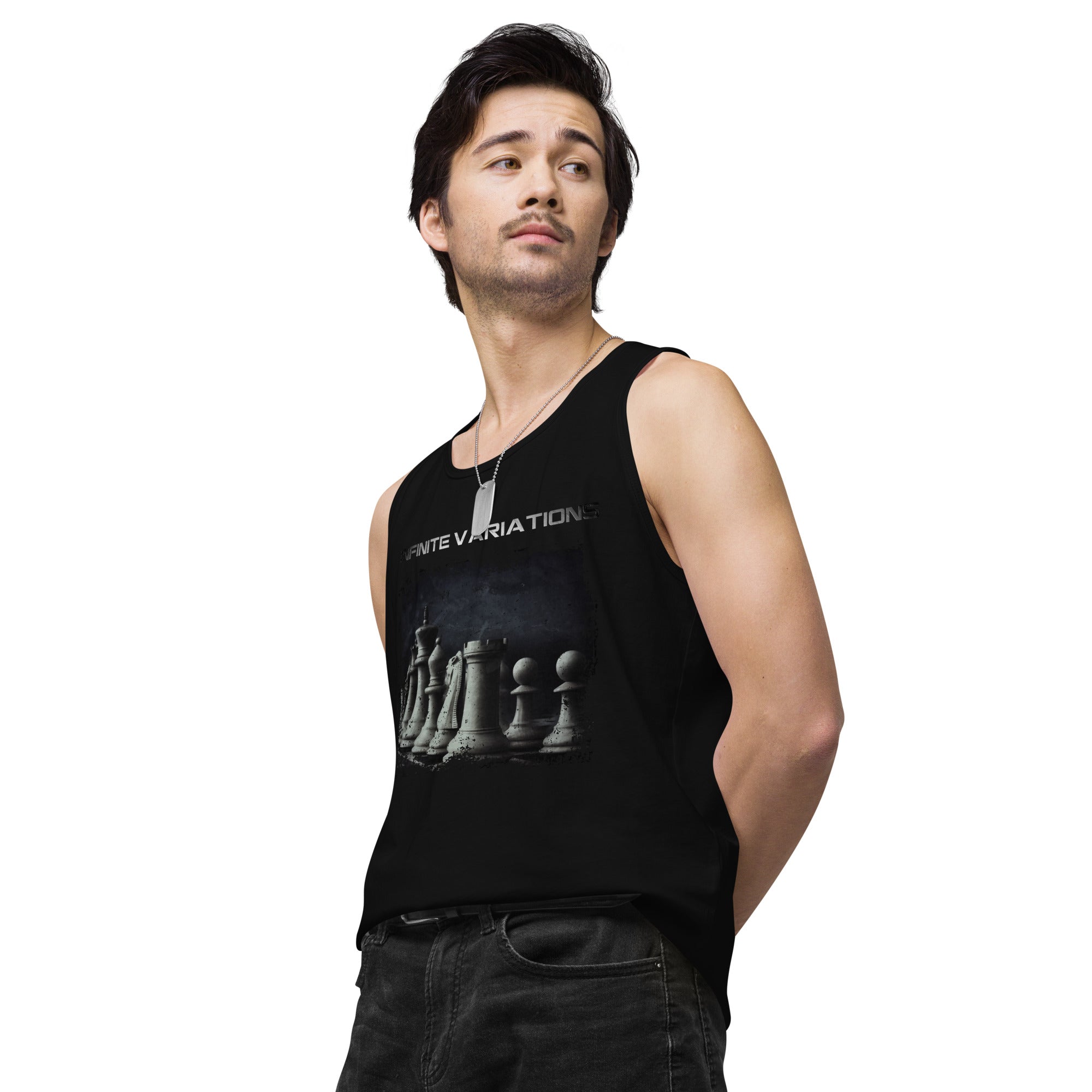 Infinite Variations Classical Design II - Men’s premium tank top