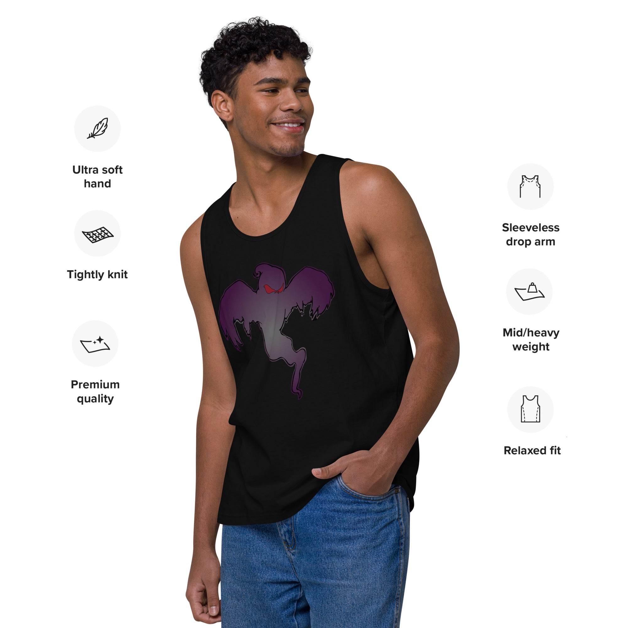 TFRU - Ghost Design - Men’s premium tank top
