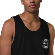 Infinite Variations - Logo Design - Embroidered - Men’s premium tank top