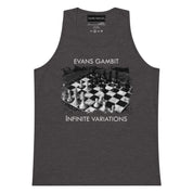 Infinite Variations - Evans Gambit - Men’s premium tank top