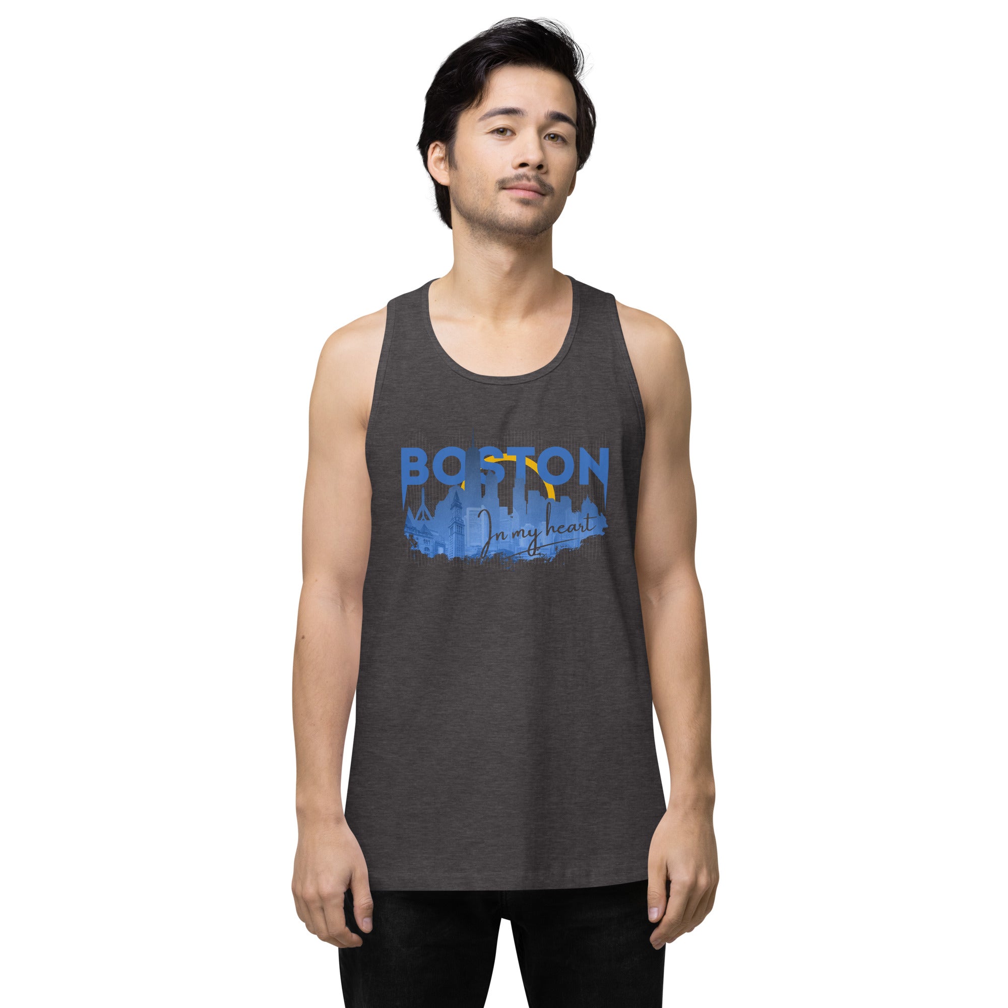 Infinite Variations - Boston Design - Men’s premium tank top