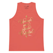 Unleash Your Infinite Potential - Gold - Men’s premium tank top