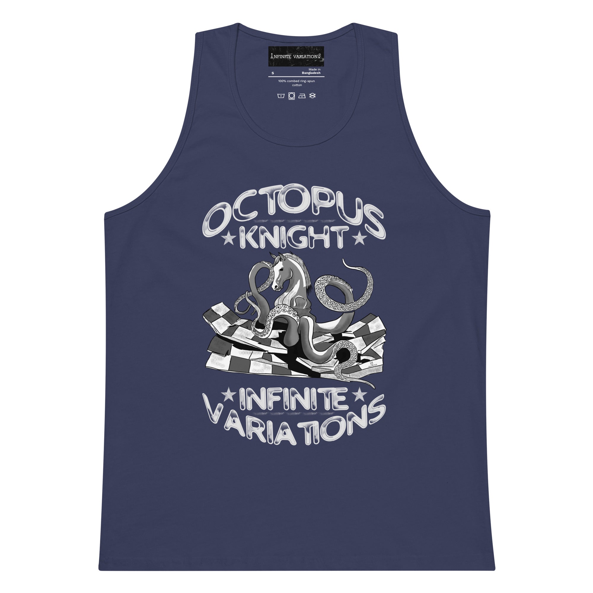 Infinite Variations - Octopus Knight - Universal Design - Men’s premium tank top