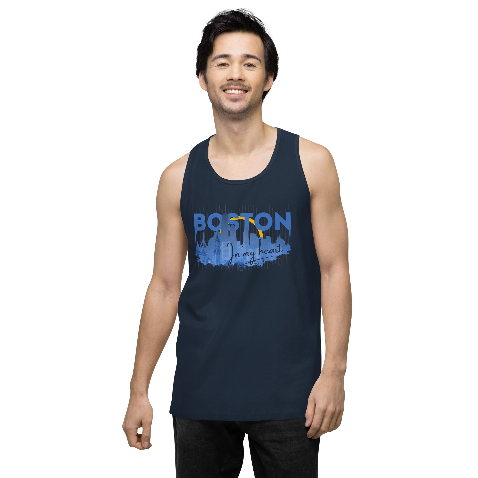 Infinite Variations - Boston Design - Men’s premium tank top