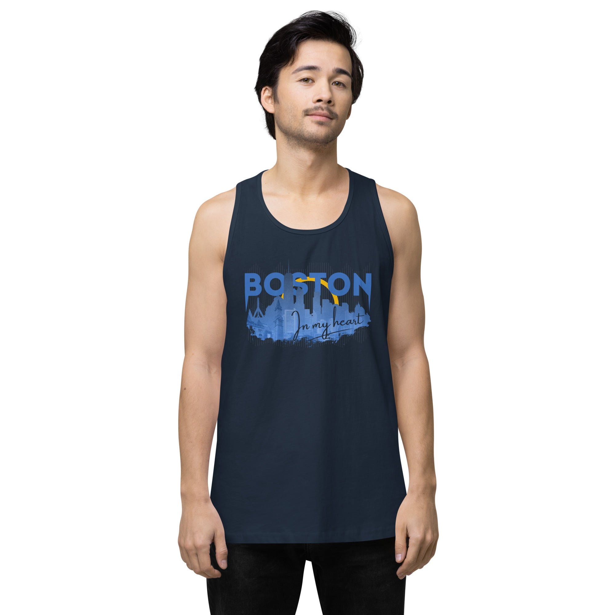 Infinite Variations - Boston Design - Men’s premium tank top