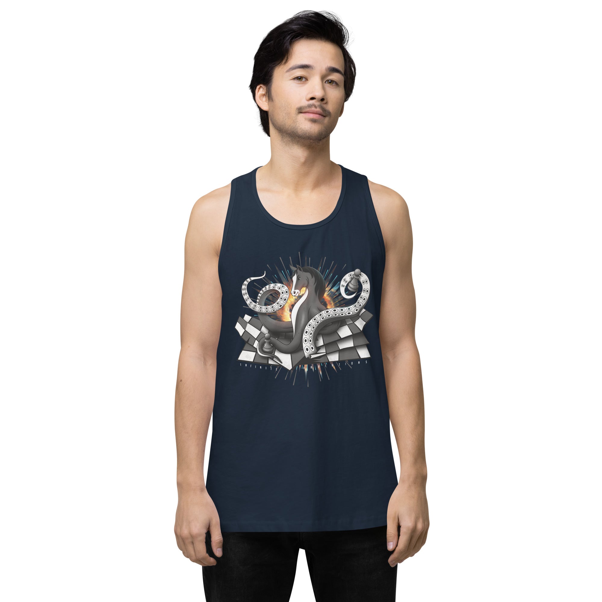 Octopus Knight - Men’s premium tank top