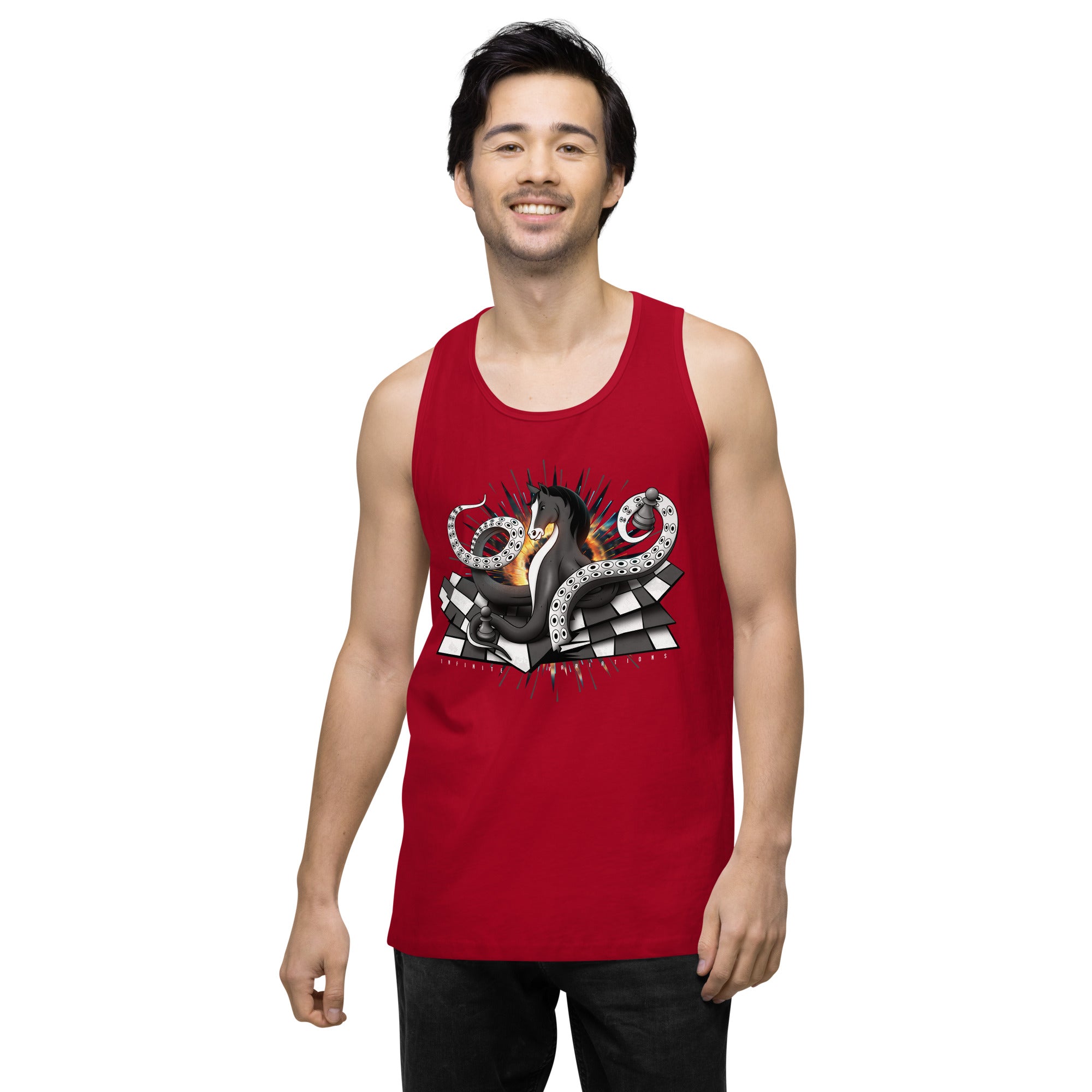 Octopus Knight - Men’s premium tank top