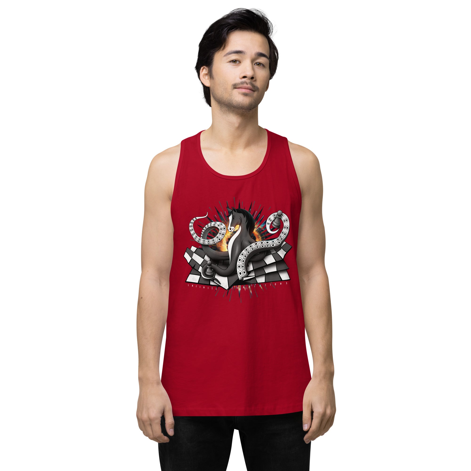 Octopus Knight - Men’s premium tank top