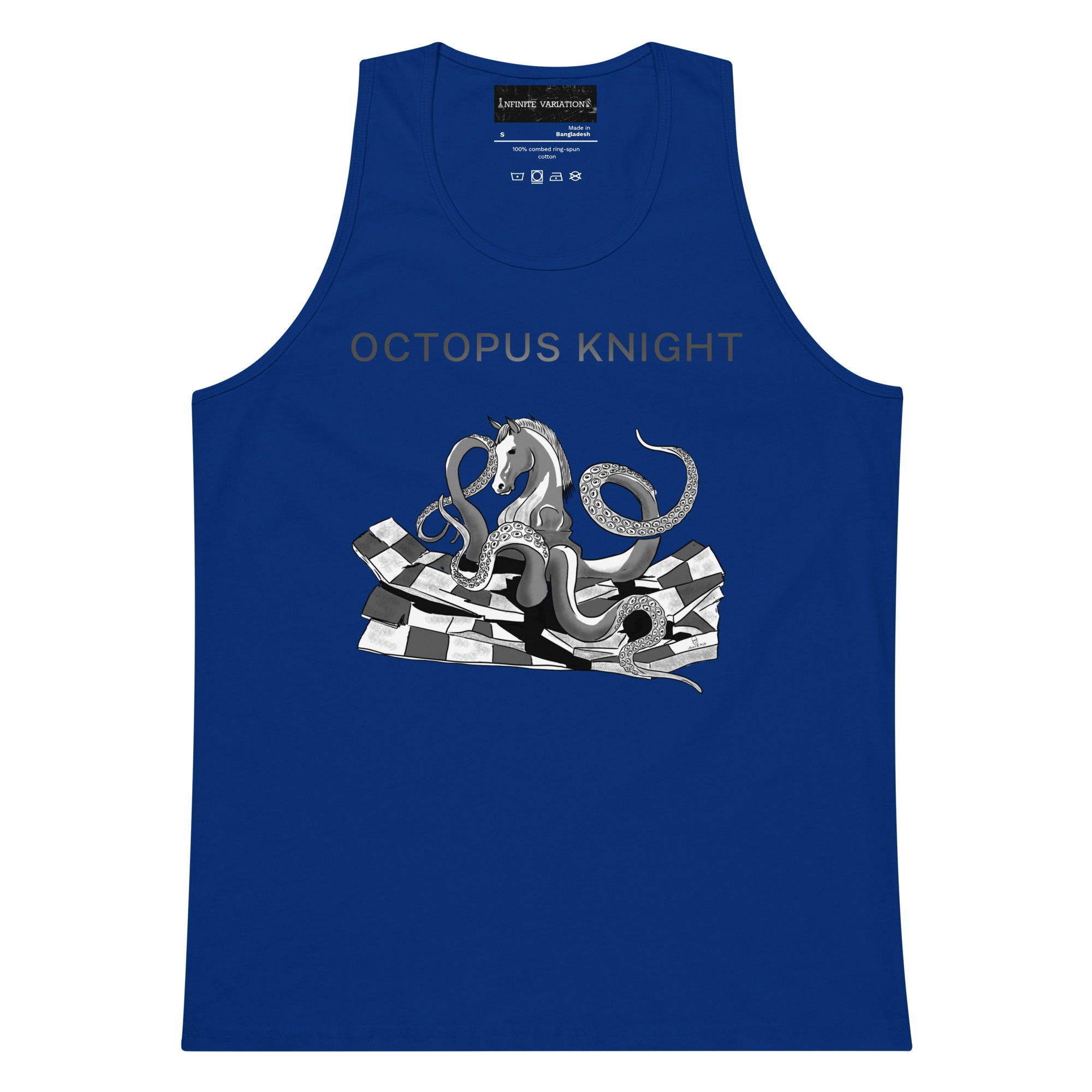 Infinite Variations - Octopus Knight - In Line Design - Men’s premium tank top