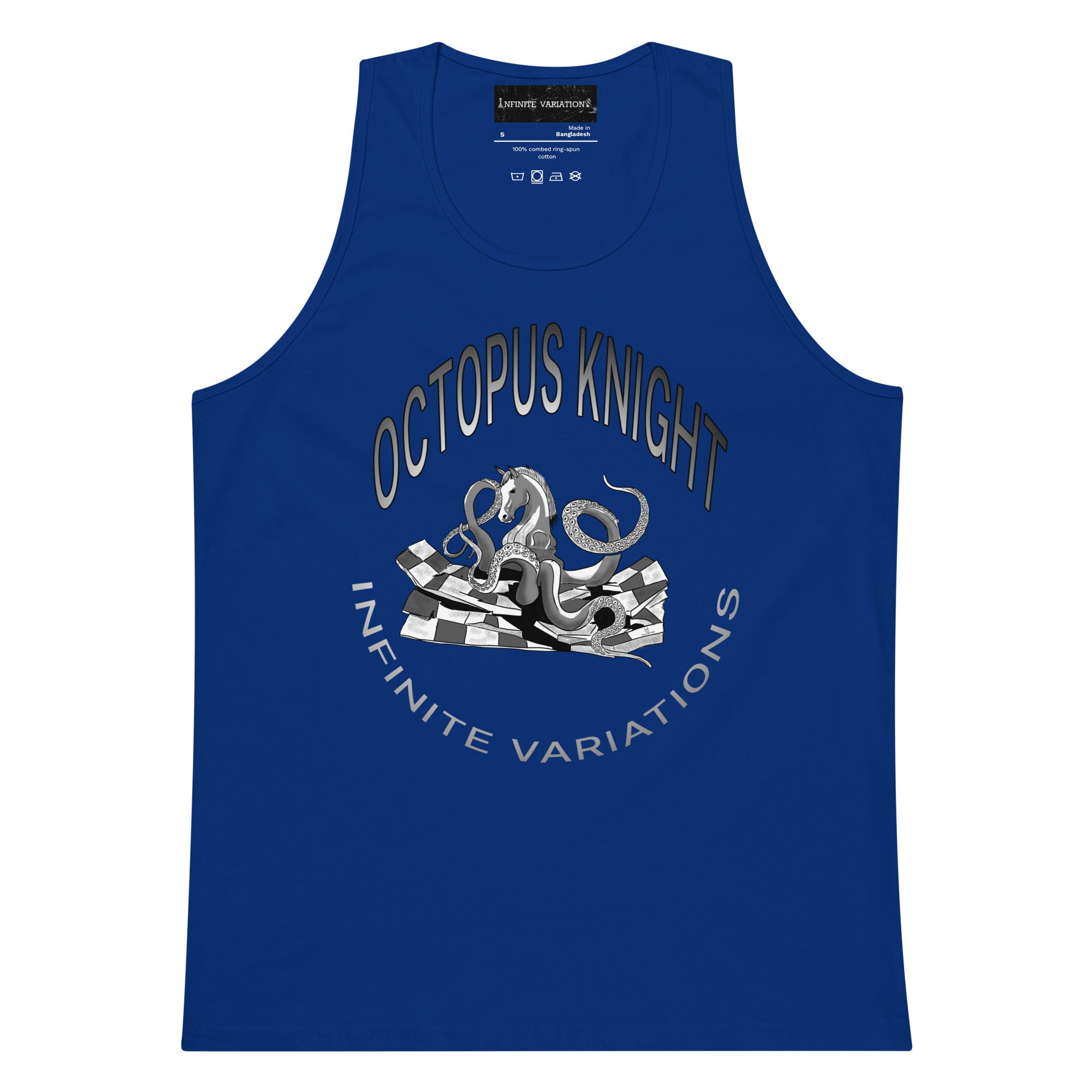 Infinite Variations - Octopus Knight - B-Side Design - Men’s premium tank top