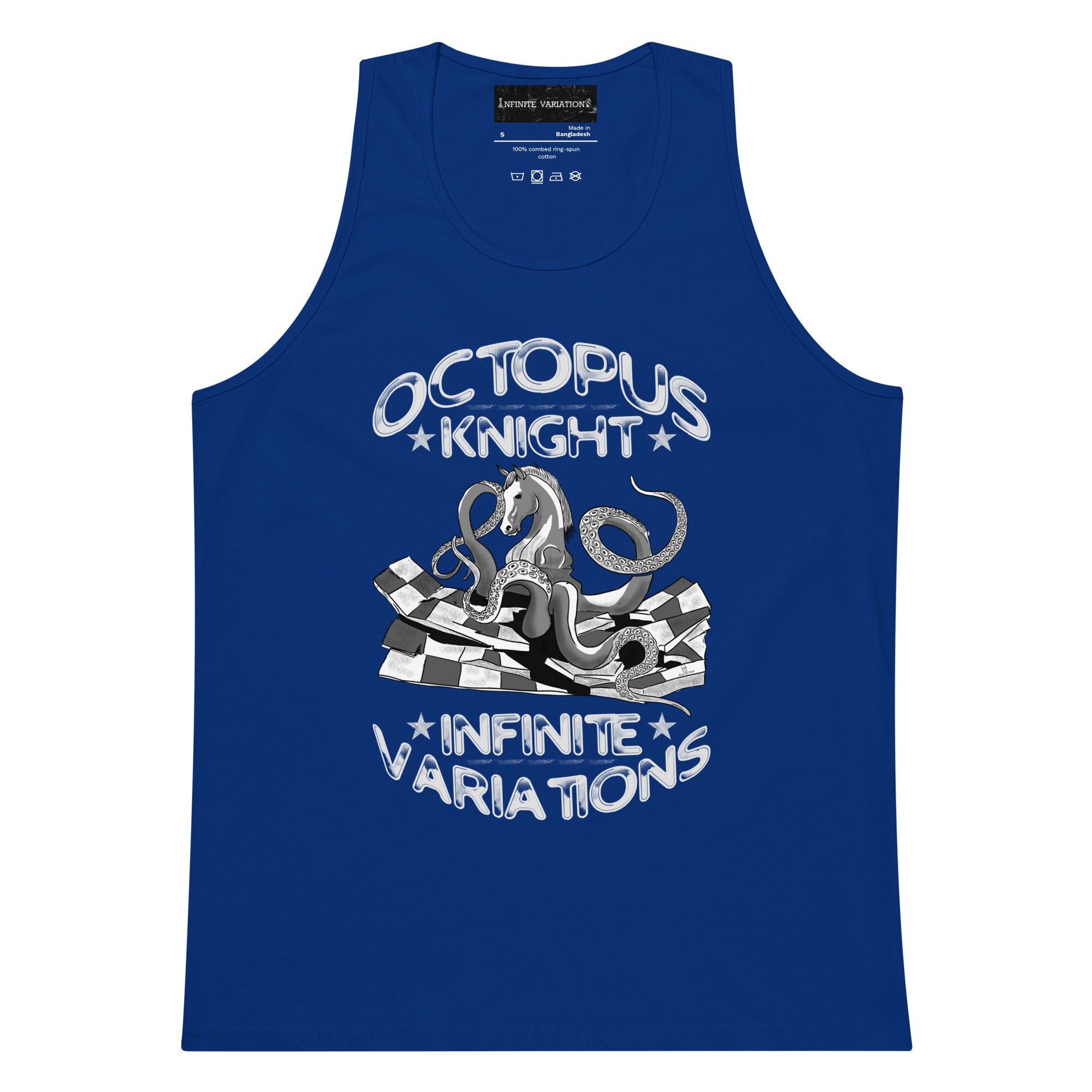 Infinite Variations - Octopus Knight - Universal Design - Men’s premium tank top