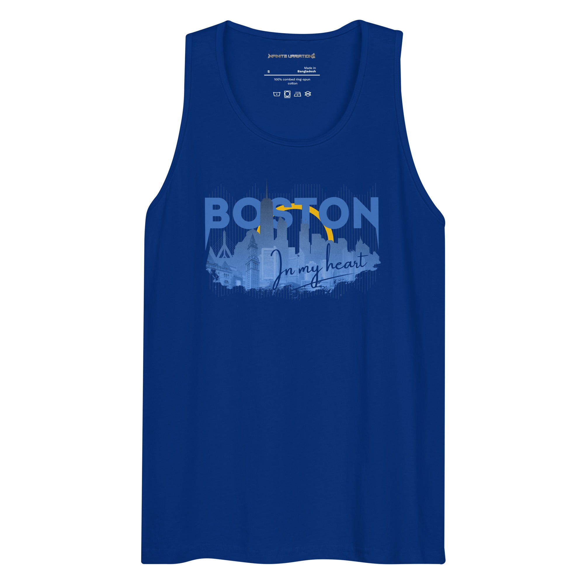 Infinite Variations - Boston Design - Men’s premium tank top