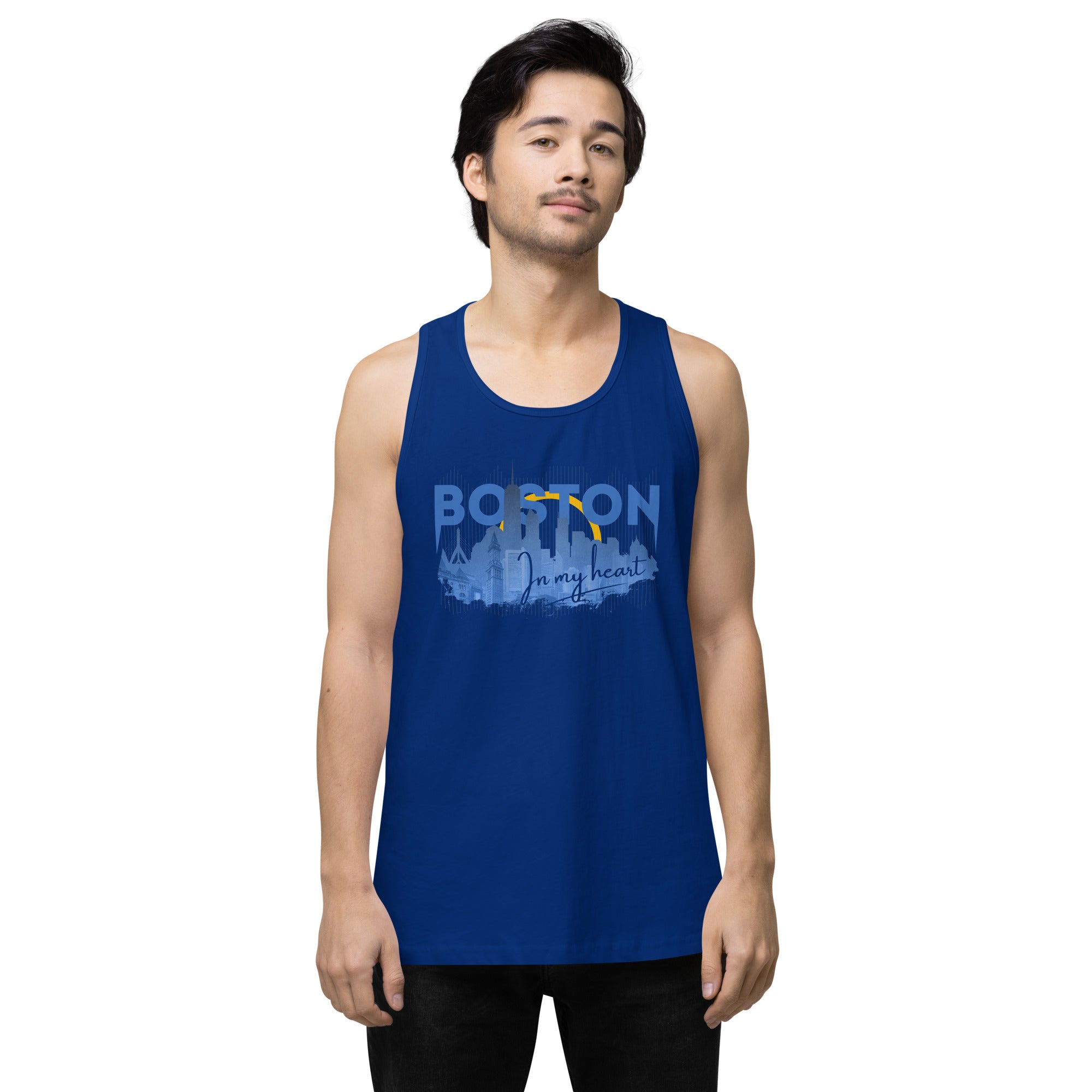 Infinite Variations - Boston Design - Men’s premium tank top