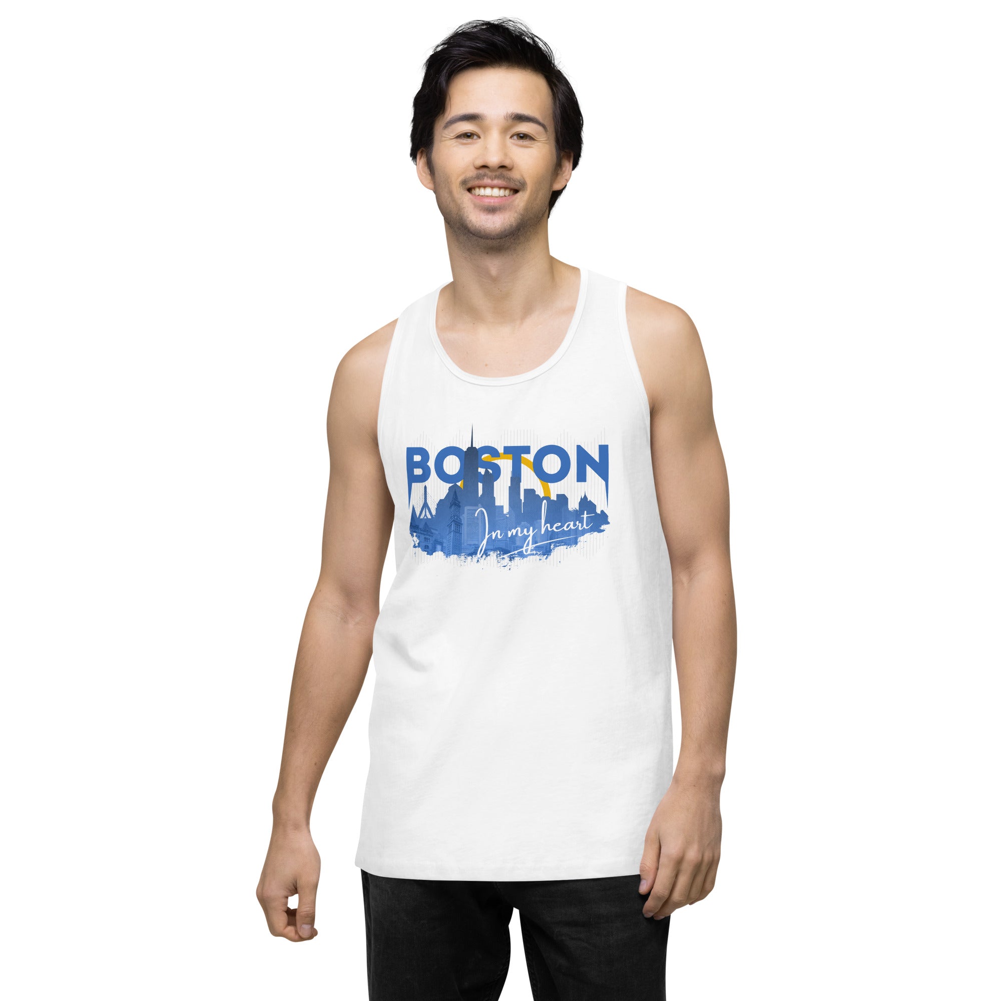 Infinite Variations - Boston Design - Men’s premium tank top