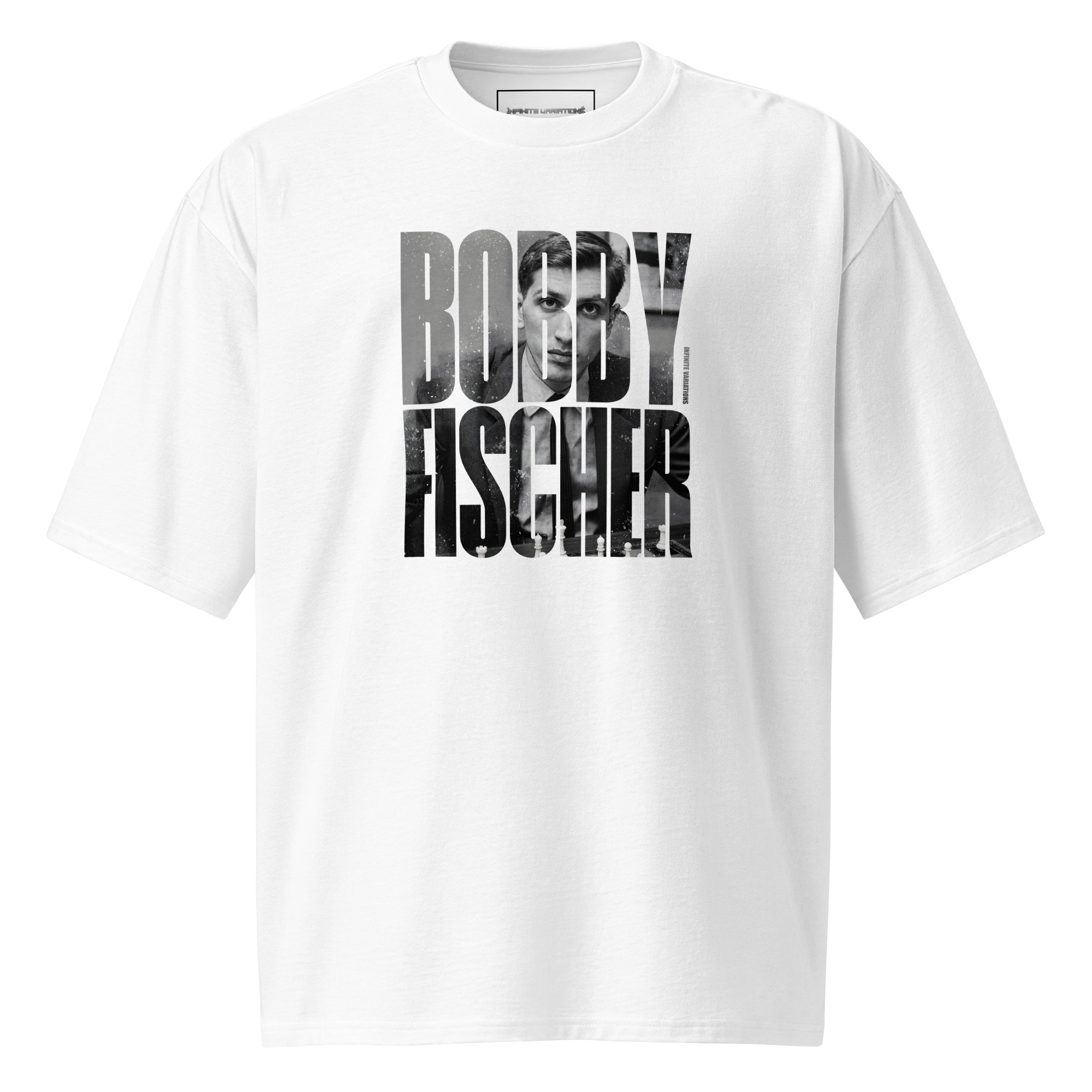 Bobby Fischer Champion's Mindset - Oversized heavyweight t-shirt