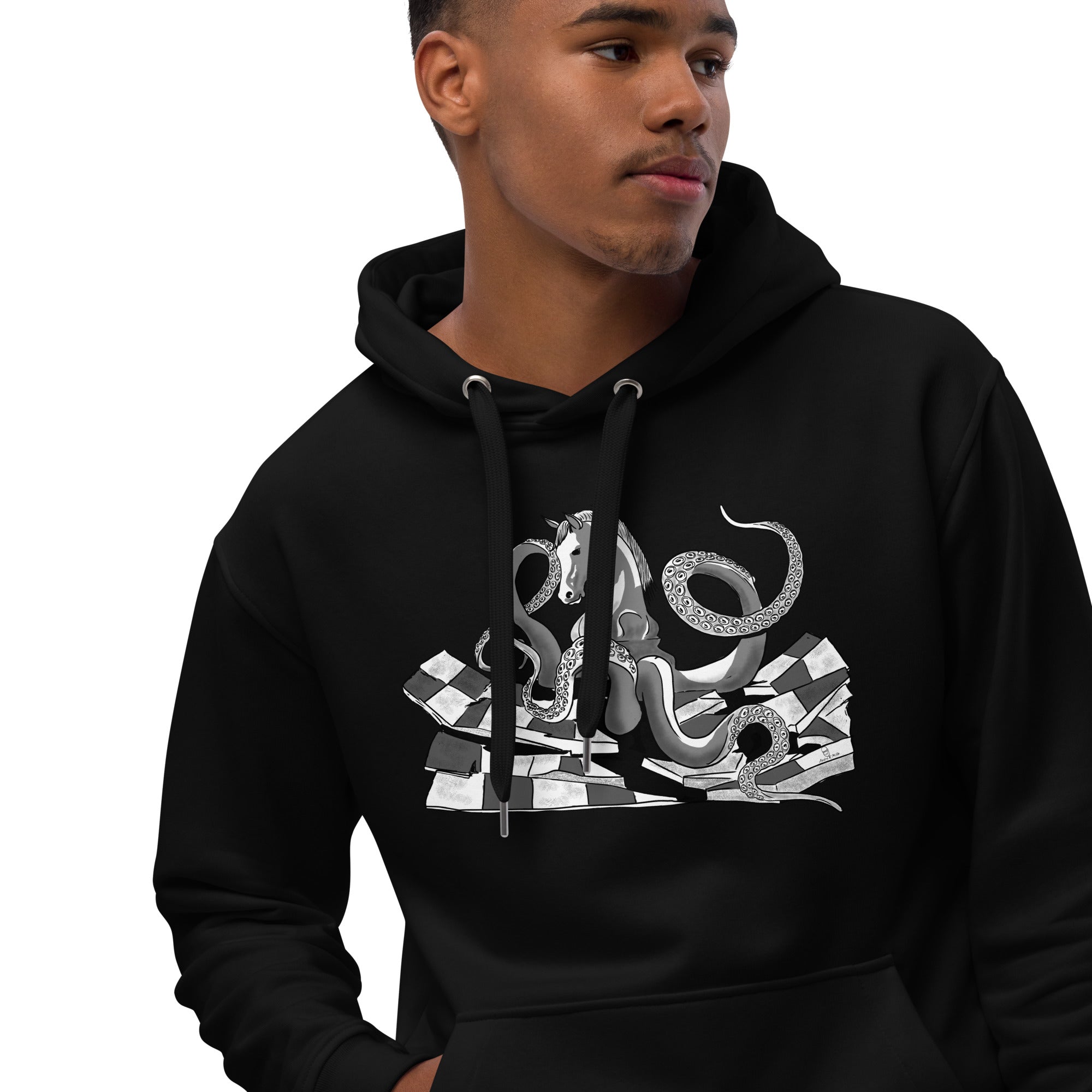 Infinite Variations - Octopus Knight - Solo - Premium eco hoodie