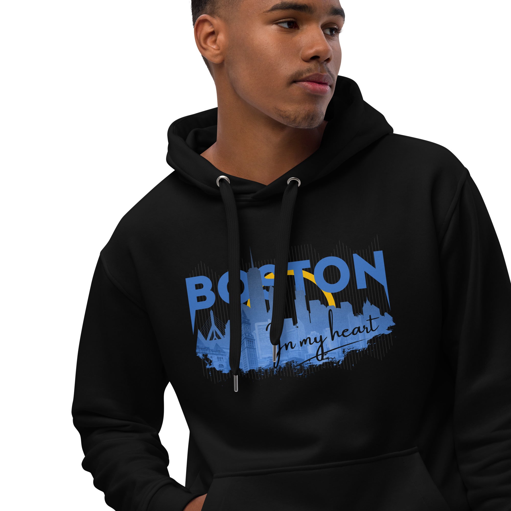 Infinite Variations - Boston Design - Premium eco hoodie