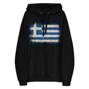 Infinite Variations - Greek Distressed - Premium eco hoodie