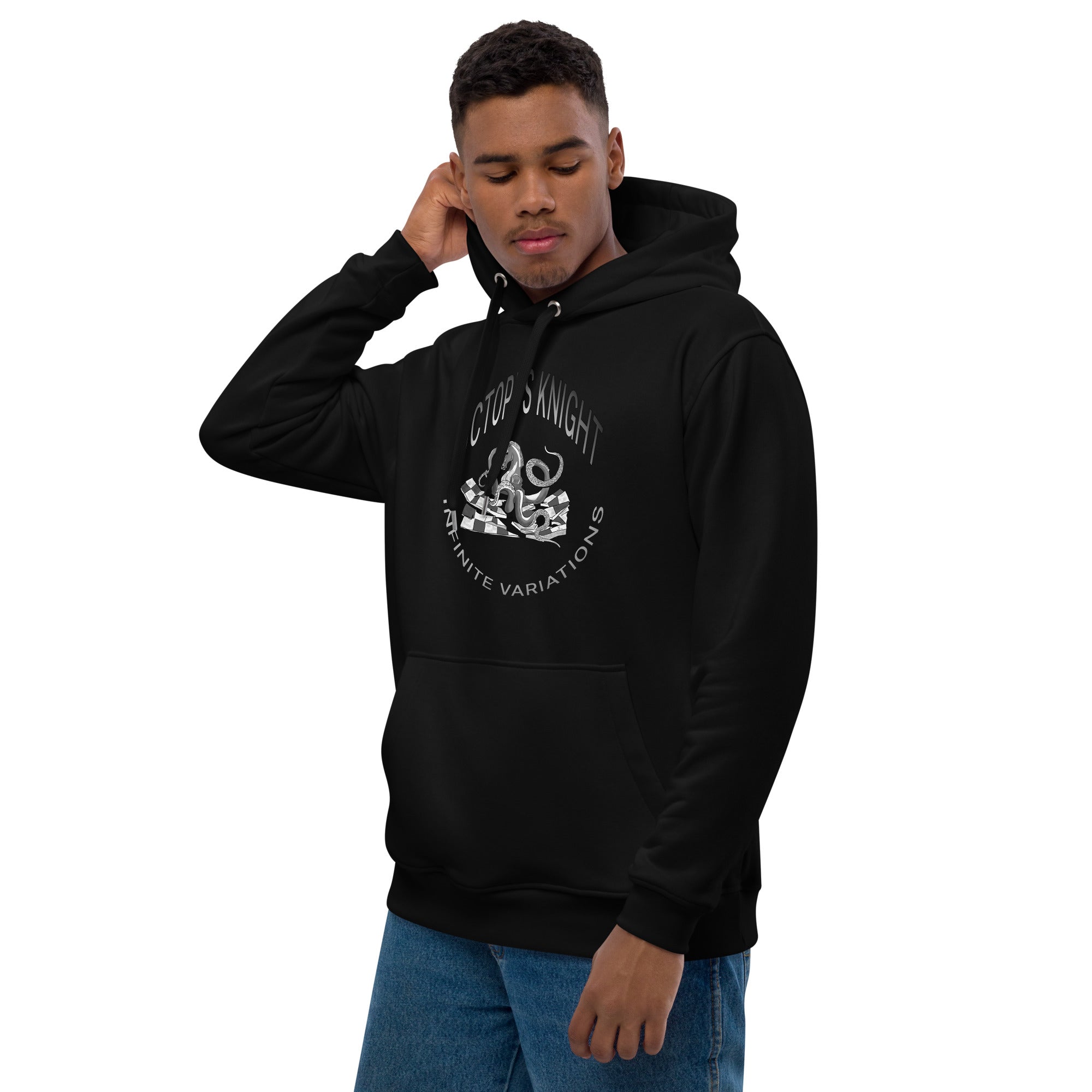Infinite Variations - Octopus Knight - B Side Design - Premium eco hoodie