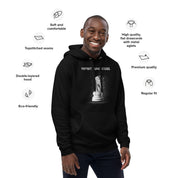 Infinite Variations - Disintegrating Knight - Premium eco hoodie