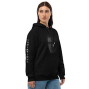 Paul Morphy Futuristic Ghost - Platinum - Sleeve Logo - Premium eco hoodie