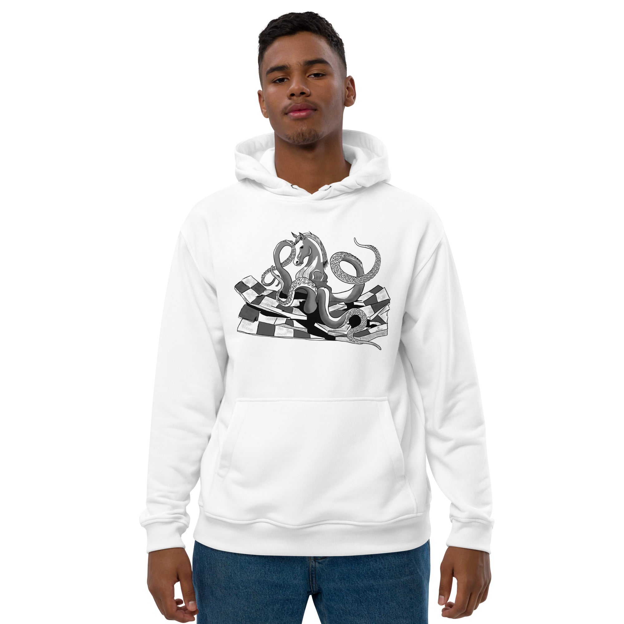Infinite Variations - Octopus Knight - Solo - Premium eco hoodie