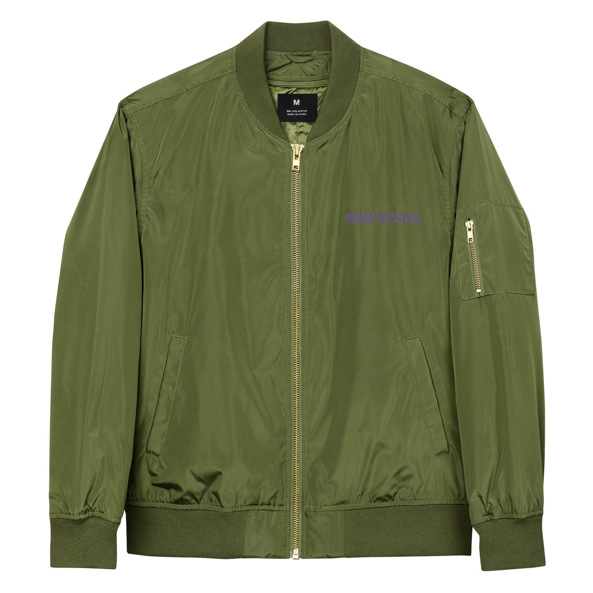 TFRU - Ghost Design - Premium recycled bomber jacket