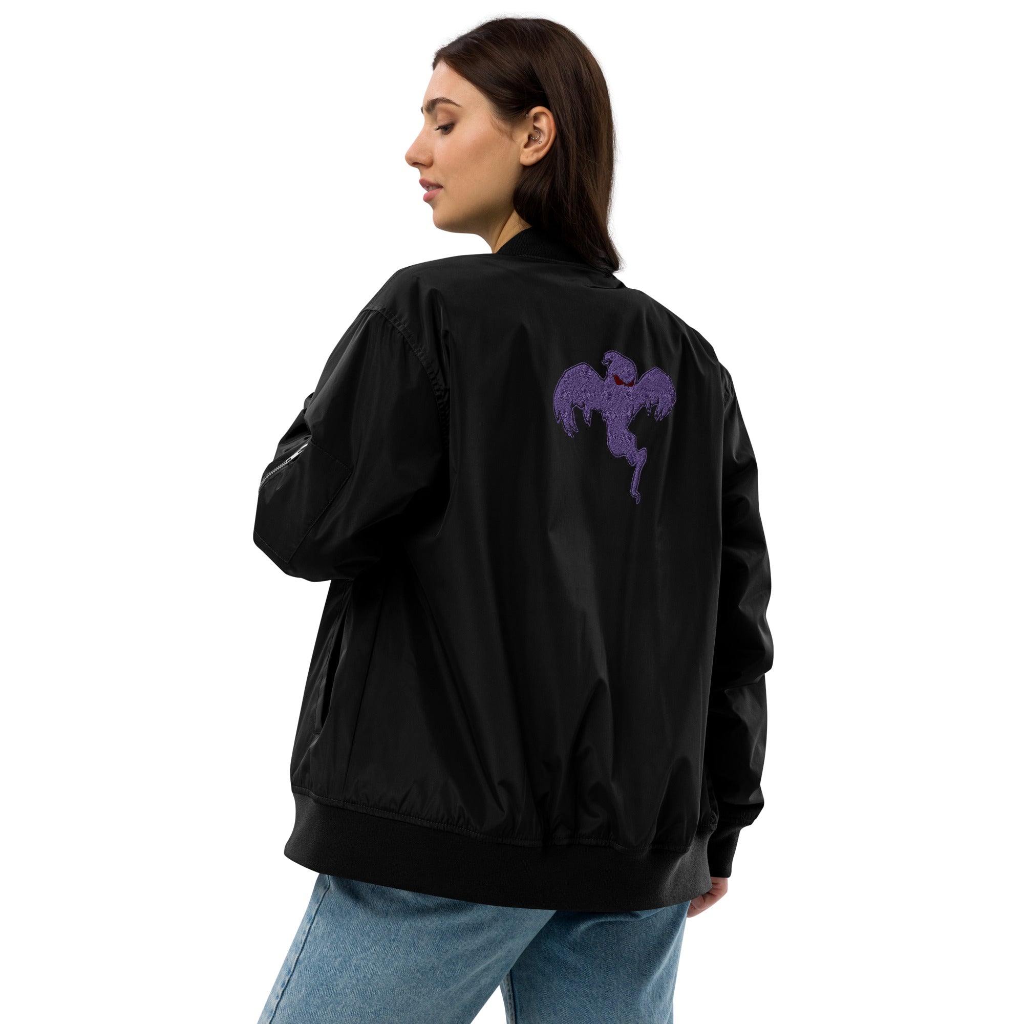 TFRU - Ghost Design - Premium recycled bomber jacket