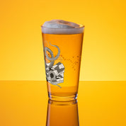 Octopus Knight - Shaker pint glass